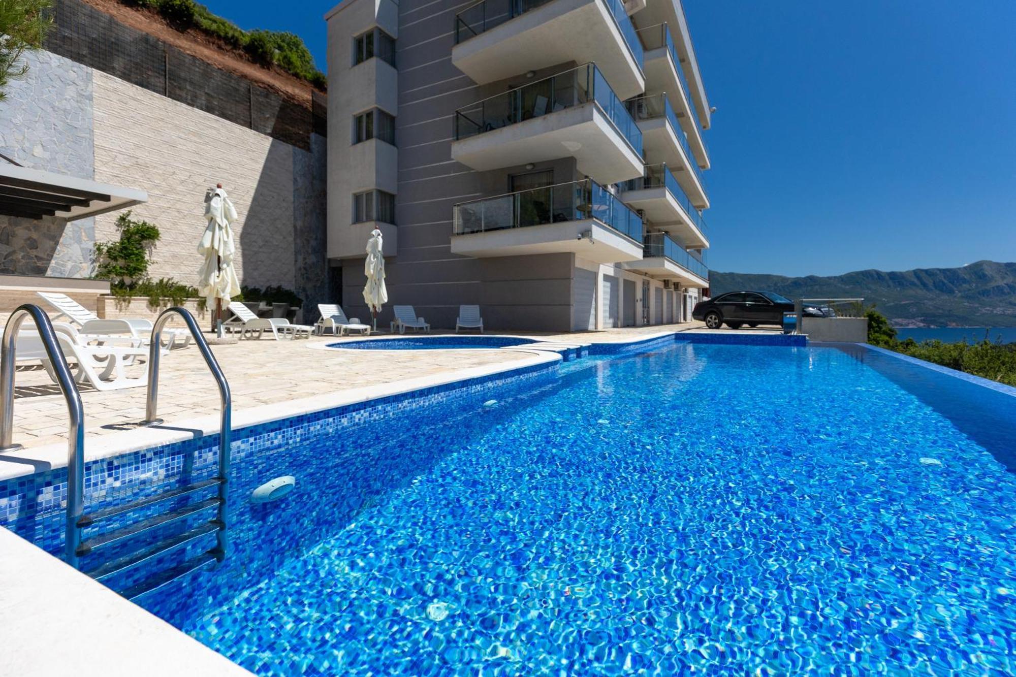 Altezza Premium Tophill Best View And Pool Budva Zewnętrze zdjęcie